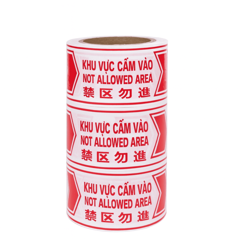 băng keo cấm vào